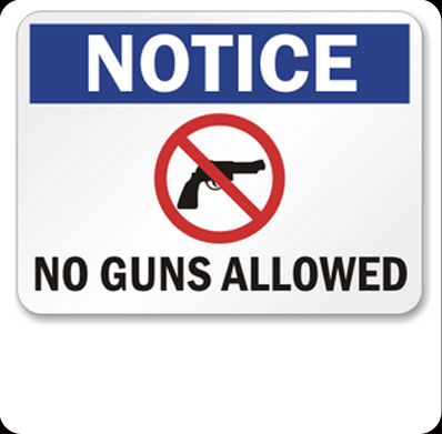 No Guns Allowed