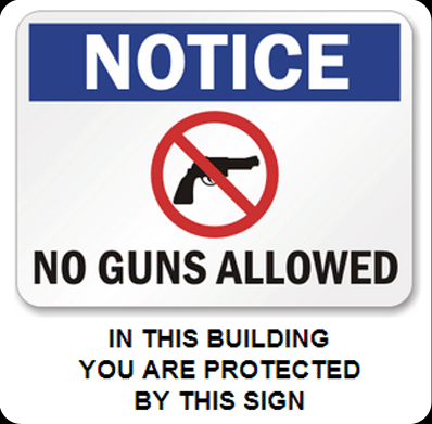 No Guns Allowed